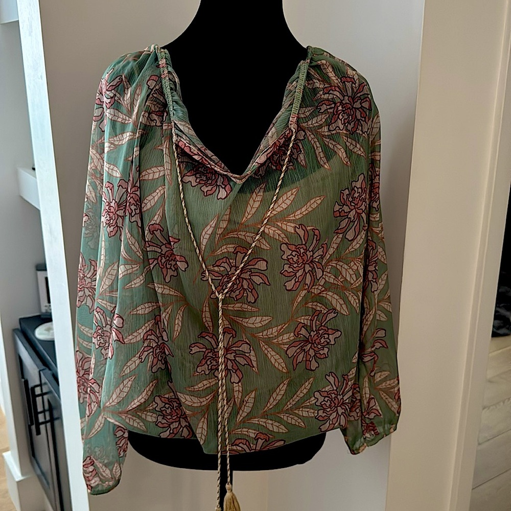Floral Print Women's Top